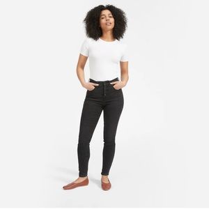 FREE SHIP WEEKEND High rise skinny button fly